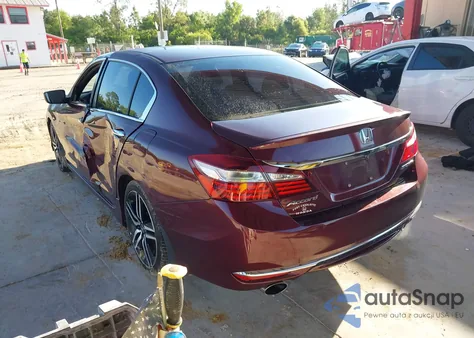 2016 Honda Accord Sport from USA, damaged, VIN 1HGCR2F57GA240217